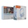 Porodo Soundtec Moose Wireless Kids Headphone, 85dB Safe Sound, 40mm Speakers, 20 Hours Playtime, Bluetooth V5.3, LED Lights, 2-Hour Recharge, Child-Friendly Controls, Blue
