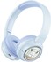 Porodo Soundtec Moose Wireless Kids Headphone, 85dB Safe Sound, 40mm Speakers, 20 Hours Playtime, Bluetooth V5.3, LED Lights, 2-Hour Recharge, Child-Friendly Controls, Blue
