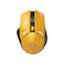 ماوس بورودو جيمينج اللاسلكي، DPI قابل للتعديل 1000/1200/1600، معدل تحديث 250 هرتز، جهاز استلام USB نانو، نطاق حتى 10 متر، تكنولوجيا توفير الطاقة - أصفر
