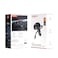 Porodo Dual Port Car Charger, 80cm Retractable Type-C Cable, Universal Compatibility, Simultaneous Charging, PD 36W &amp; QC 36W Fast Charging, Compact &amp; Travel-Friendly
