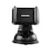 Porodo Universal Clamp Phone Mount with 360&deg; Rotation, One-Hand Operation, Secure Grip, Horizontal &amp; Vertical Use, Compatible with Devices Up to 6.5&quot; - Black
