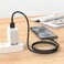 Porodo USB-A QC to Type-C PVC Cable 1.2m Tangle Free, Fast Charging &amp; Data Transfer, +15000 Bends Lifespan, Lightweight &amp; Portable Compatible with Smartphones, Earbuds (Black)
