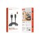 Porodo USB-A to USB Type-C PVC Fast Charging Cable, 3M PVC Cable, QC Input Connector, 480Mbps Data Transfer Speed, Tangle Free, Over 15000 Bends, High-Grade Copper (Black)