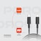 كابل بورودو USB-C إلى لايتنينج للشحن المتين بطول 3 متر، شحن سريع PD بقوة 27 واط، نقل بيانات بسرعة 480 ميجابت/ث، نواة نحاسية عالية الجودة، PVC خالي من التشابك، عمر 15000+ انحناء، شحن ومزامنة
