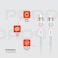 Porodo Braided Type-C to Lightning Cable 1.2M, 480Mbps Transfer Speed, 30W Power Delivery Fast Charging, 15000+ Bends Lifespan, Tangle-Free Aluminum Alloy Woven Design - White
