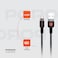 Porodo USB-A to Micro USB Braided Cable 1.2m Length, 480Mbps Data Transfer, Fast Charging, High-Grade Copper Core, Tangle-Free Braided Build, 15000+ Bends Lifespan, Charge &amp; Sync
