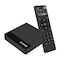 Porodo Android TV Box 1+8 GB Support 4K with BT RCU and USB Dongle - Black