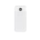 Porodo 20000mAh Power Bank, Built-in Lightning &amp; USB-C Cables, Dual Output (USB-A &amp; USB-C), Digital Battery Display, Compact &amp; Portable, Supports Simultaneous Charging &ndash; White