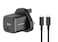 Porodo UK GaN Charger with Type-C to Lightning Head Cable, PD 20W Fast Charge, Universal Compatibility, Overheat Protection, Safe &amp; Reliable Charging - Black