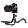 Porodo Flexible Tripod Stand with 360&deg; Panoramic Ball-Head, 390mm Extended Height, 1/4&quot; Camera Mount Screw, ABS + Rubber Material, 2kg Load Capacity, Non-Slip Grip
