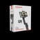 Porodo 2-Axis Gimbal Stabilizer, 500mAh Battery, 8 Hours Working Time, Bluetooth 5.3, Type-C Charging, 39.6cm Extension Rod, 3 Light Modes, FPV Mode, Anti-Shake Technology, Black

