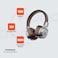 Porodo Soundtec Vintage Wireless ENC Headphone, 12H Playtime at 70% Volume, 350mAh Battery, Bluetooth V5.3+EDR, 10M Transmission Distance, 32Ω Speaker Impedance, 13H Talk Time, Brown/Silver
