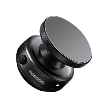 Porodo Vacuseal MagSafe Mount, 110mAh Battery, Strong Suction, Adjustable Viewing Angle, N52 x16 Magnets, Type-C Charging, Zinc Alloy &amp; ABS, Compatible with 4.7" Devices.






