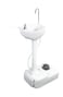 Porodo Lifestyle Portable Handwash Station, 17L Water Tank, 3L Soap Reservoir, Foot Pump Operation, 220mL Water Per Pump, Instant Water Dispenser, Lightweight and Hands-Free Hygiene Solution, White

