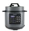 Porodo Lifestyle 1300W Multi-Cuisine Pressure Cooker, 6L Capacity, One-Touch Control, 12 Presets, LED Display, Autopilot Cooking, UK 3-Pin Plug - Black