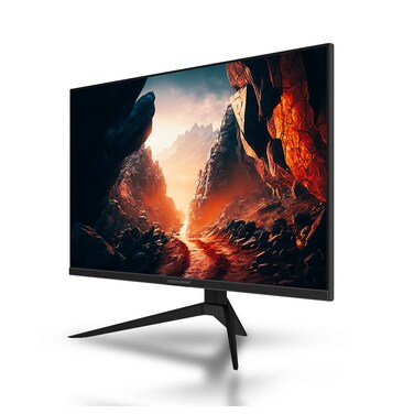 Porodo Gaming 27" FHD 120Hz Gaming Monitor, 1920x1080P Full HD, 178&deg; Viewing Angle, Overdrive 5.5ms Response Time, E-LED Backlight, RGB Lighting, Borderless Design - Black
