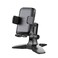 Porodo Multi-Angle Desk Phone Holder with Stable Tripod Base, Rotating Ball Joint, Compatibility for 4.7&quot; to 7&quot; Devices, Made with PA6 + Fiber + ABS + PC + Silicon - Black
