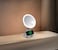 Porodo LED Makeup Mirror, Adjustable Brightness (High, Medium, Low), 5W Bluetooth Speaker, 15W Max Wireless Charger, MagSafe Charger, USB-C Input/Output, Silver
