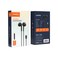 Porodo Soundtec Stereo Earphones, TPE + Metal + ABS Material, Type-C Connection, 1.2m Cable Length, High-Clarity Mic, Crisp Audio - Black