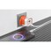 Porodo Crystal Shell GaN Wall Charger with 1.2M USB-C Cable Included, USB-C 20W Output, USB-A 18W Output, Simultaneous Charging, Over-Heat Protection, Transparent Design, UK Plug