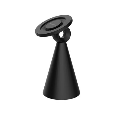 Porodo MagSafe Magnetic Desk Mount with Adjustable Viewing Angle, N52 Magnets, Universal Compatibility, Durable Plastic Construction, Strong Magnetic Hold for Secure Device Positioning

