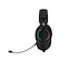Porodo Gaming Triple-Mode Gaming Headphone, Wired (AUX), Wireless (2.4G + Bluetooth), Noise-Canceling Microphone, 800mAh Battery, Bluetooth 5.3, Type-C Charging, Low-Latency, Adjustable Headband
