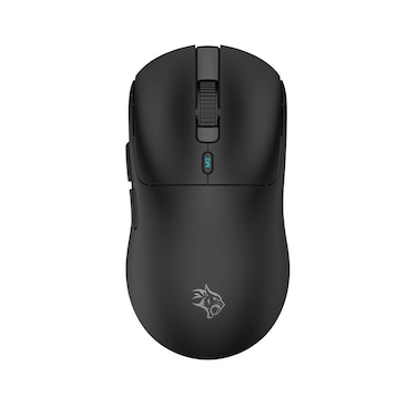 Porodo Gaming Triple-Mode 12000 DPI Gaming Mouse, 6 DPI Levels (800-12000), Pixart 3311 Sensor, 2.4GHz Wireless, Bluetooth 5.3, USB-C Wired, TTC Switches (20 Million Clicks), 7 Programmable Keys