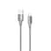 Porodo USB-A to USB-C LED Light Cable 1.2M, 480Mbps Transfer Speed, 2.4A Current, Fast Charging &amp; Data Transfer, Durable Braided Wire, Universal Compatibility for USB-C Devices
