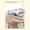 Lovely Baby High Chair LB 115,  Durable Toddler Feeding Seat, Removable Dining Tray, 3-Position Recline Rest, Best Infant Gift for 6-36 M - Brown