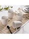 Home Essentials 4-Piece Porcelain Mug 350ml - White