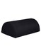 Portable Foot Rest Pillow Cotton Blend Black