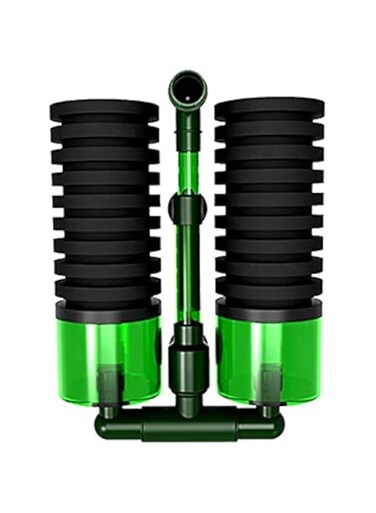 B&amp;K Biochemical Sponge Filter Double Head QS-200A and QS-100A (QS-200A)