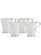 Symphony Nouveau Mug Set Of 4, 200 Ml - White