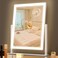 Hollywood Vanity Mirror with Lights, Dimmable LED Makeup Mirror - 3 Light Color Modes, Smart Touch Control, 360&deg; Rotation, Ideal for Bedroom Vanity and Dressing Room