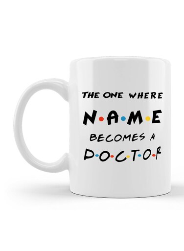 Ceramic Mug to Celebrate Incredible Appreciation and Achievements Gifts for Doctors Design 1