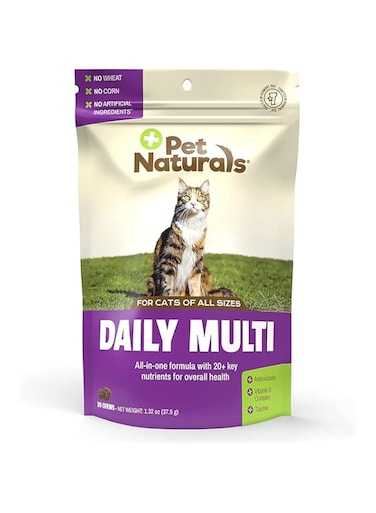 Pet Naturals of Vermont 30 Daily Multi Vitamins Chew for Cats