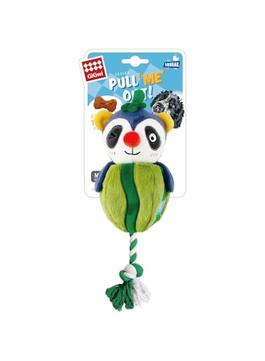 Gigwi Pull Me Out Racoon Dog Toy Medium, 8472