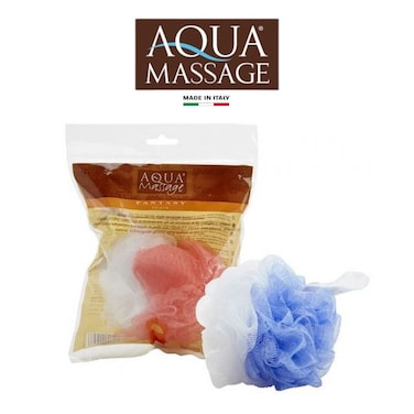 Aqua Massage Hypoallergenic Soft Bath Sponge &ndash; Gentle Mesh Texture, Ideal for Daily Use