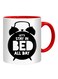 Styles Let's Stay In Bed All Day Mug White/Black/Red