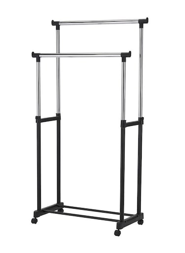 Garment Organizer Black/Sliver 90cm