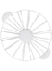 Ateco 1328 Cake Portion Marker, 14 or 16 Slices, Works for Cakes Up To 16-Inches Diameter