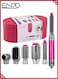 Enzo 6 in 1 Multi-Functional Hair Styler Set   EN-4133 Hair Straightener, Hot Volumizing Brush, Automatic Airwarp Rotating Curler Temp 50&deg;C to 110&deg;C   1500W DC Super Motor