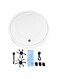 Luocute Robot Vacuum, Automatic Vacuum Robot Cleaner, Anti Fall Strong Suction Slim Low Noise Smart Robotic Vacuum, Good for Pet Hair Carpets Hard Floors Daily Cleaning