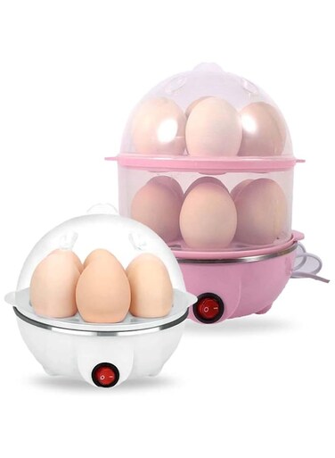 Electric Egg Cooker Multifuction&ndash; 14-Egg Capacity, Egg Cooker for Boiled Eggs, Poached Eggs, Scrambled Eggs Automatic Shut Off, Easy One-Touch Operation, Ideal for Soft, Medium, and Hard-Boiled Eggs