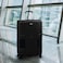 TACH Connectable Luggage   28" Large Size Spinner Luggage with TSA Locks   Hard Shell   Patented Built-In Connecting System Easily Links 6 Bags - Black