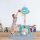 Little Angel Kids Basketball, Football, And Golf Playset - Green