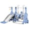 Little Angel Kids Toys Slide &amp; Swing - Blue 3y