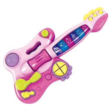 Huanger Baby Toys Musical Guitar Musical for 3+ Years Purple