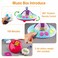 Huanger - Baby Crib Mobile Musical Rotating Toy - Multicolor