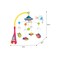 Huanger - Baby Crib Mobile Musical Rotating Toy - Multicolor